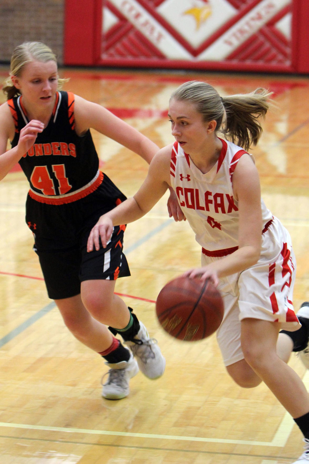 Elk Mound at Colfax girls basketball 12-5-19